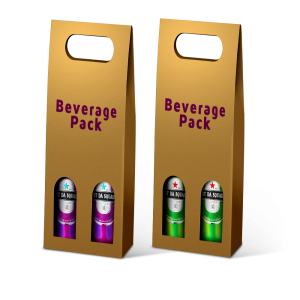 plastic beverage packaging box