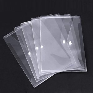 plastic clear folder