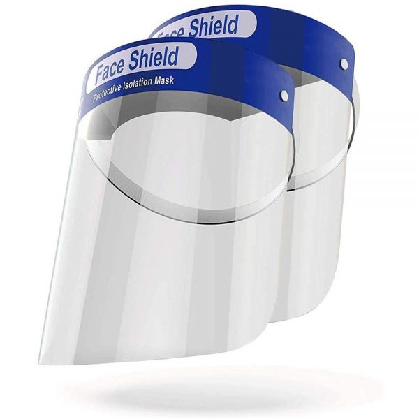 plastic face shield